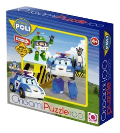 Пазл Origami Robocar 100 деталей