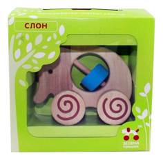 Каталка детская Зеленая игрушка Слон