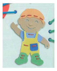 Шнуровка Фантазер "Мальчик"