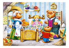 Пазл Castorland Три медведя 260 деталей