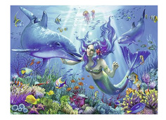 Пазл Ravensburger XXL Подводный рай 200 деталей