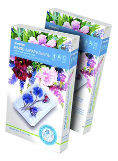 Поделка Josephin Акварельное мыло Василек Фантазер