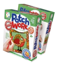 Поделка ЭльфМаркет Пэчворк Без Иголки,птица Фантазер