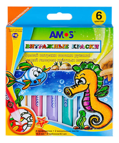 Витражные краски AMOS Морской конек Амос