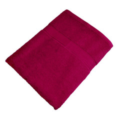 Махровое полотенце бордовый 70*140-100% хлопок, УзТ-ПМ-114-08-18 Aisha