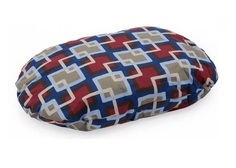 Подушка для домашних животных IMAC Milu к лежаку Dido, серый с цветами, 51х32х10 см