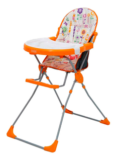 Стульчик для кормления Тополь Selby 251 Яркий луг оранжевый