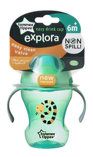Чашка детская tommee tippee Еxplora Easy Drink зеленая