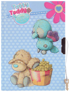 ACTION! Блокнот с замком ACTION! Blue Nose Friends подарочная упаковка