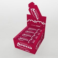 Углеводный гель с кофеином Арена Первая 50 г брусника, 24 штуки в упаковке