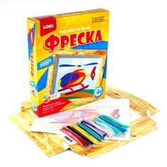 Lori Фреска картина из песка вертолет Lori Кп-019
