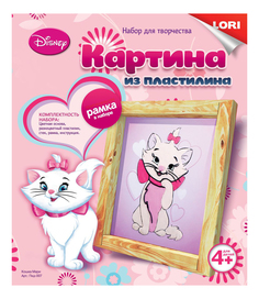 Картина из пластилина Disney Кошка Мари Lori Пкд-007