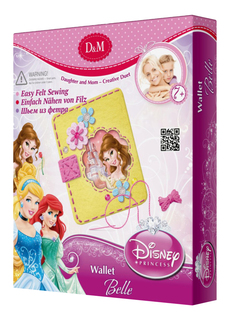 Набор для шитья кошелька Disney Princess - Белль 7+ Делай с мамой 53675