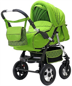 Коляска-трансформер BartPlast Diana PKLO Салатовая