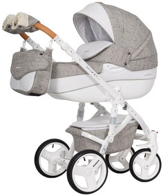 Коляска 3 в 1 Riko Brano Luxe latte