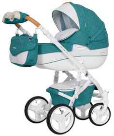 Коляска 3 в 1 Riko Brano Luxe Malachite