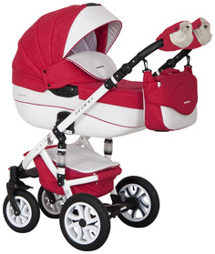 Коляска 3 в 1 Riko Brano Ecco 20 Sport red