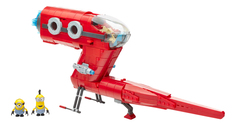 Конструктор пластиковый Mega Bloks Миньоны. Суперзлодейский самолет