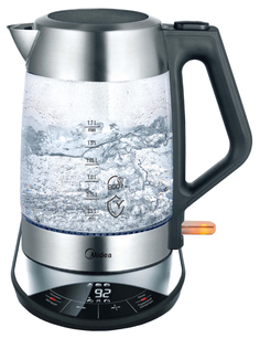 Чайник электрический Midea MK-8005 Black/Silver
