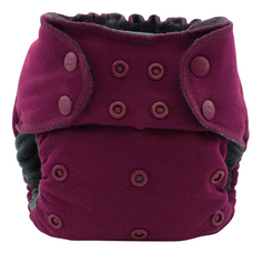 Многоразовый подгузник 3-18 кг, Organic One size Boysenberry Ecoposh