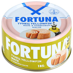 Тунец Fortuna филе в оливковом масле 185 г Фортуна
