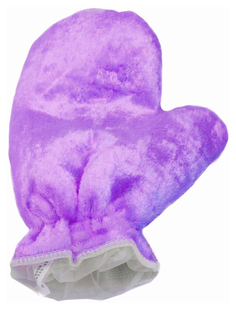 Варежкa для мытья посуды и уборки Bradex TK 0203 Фиолетовый, серебристый