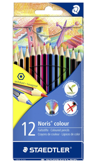 Карандаши цветные Staedtler Wopex Noris Colour LQ 12 цветов