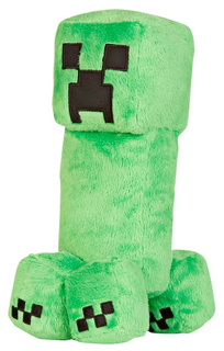 Мягкая игрушка Jazwares Creeper Крипер из плюша Minecraft 18 см