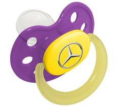 Соска-пустышка Mercedes Soother, Purple, артикул B66953250