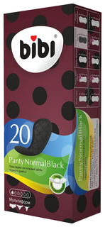Ежедневные прокладки BiBi Panty Normal Black 20 шт.