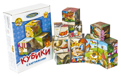 Детские кубики Десятое Королевство Волшебные сказки 00669ДК
