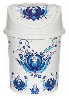 Ведро Violet 0404/78 Белый, синий