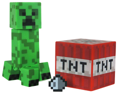Фигурка Minecraft Creeper Майнкрафт Крипер с аксессуарами, 8 см