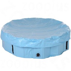 Бассейн для собак TRIXIE Dog Pool, сине-голубой, 120х120х30 см