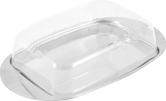 Масленка Mallony OLIATORE, 18х11х4см, хром, 3879