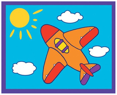 Фреска из песка Дрофа-Медиа «Самолетик» 2626