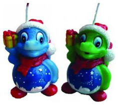 Новогодняя свеча Snowmen Е92167 Разноцветный