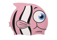 Шапочка плавательная детская Larsen LSC10 розовый