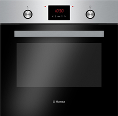 Встраиваемый электрический духовой шкаф Hansa BOEI68461 Silver/Black