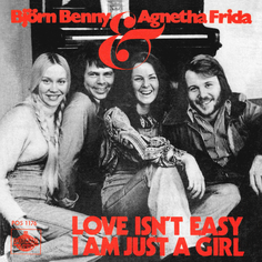 Виниловая пластинка ABBA Love Isnt Easy (But It Sure Is Hard Enough) + I Am Just A Girl Polar