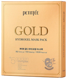 Маска для лица Petitfee Gold Hydrogel Mask Pack 5x30 мл