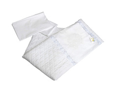 Комплект детского постельного белья Bombus 2081 Белый 3 пр.