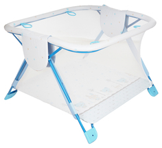 Манеж GLOBEX детский Книжка (цвет: голубой) 1104