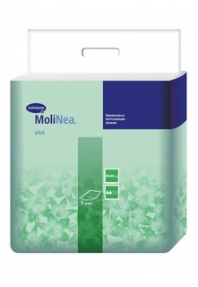 Впитывающие пеленки MoliNea plus 60 х 60 см 5 шт.