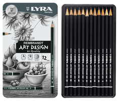 Карандаши чернографитные Lyra Rebbrant Art Design L1110115