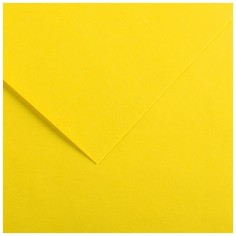 Бумага цветная Canson Iris Vivaldi 240 гр/м2 50 x 65 см Желтый канареечный