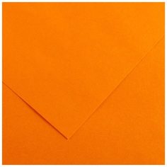 Бумага цветная Canson Iris Vivaldi 120 гр/м2 21 x 29.7 см Оранжевый мандарин