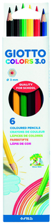 Набор цветных карандашей GIOTTO Colors 3.0 276800 6 цв.
