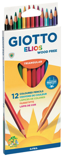 Набор цветных карандашей GIOTTO ELIOS TRI 275800