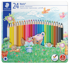 Набор цветных карандашей STAEDTLER Noris 145 CM24 24 цвета